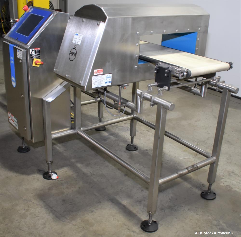 Used Loma Model LCW 3000 Combo Checkweigher / Metal Detector